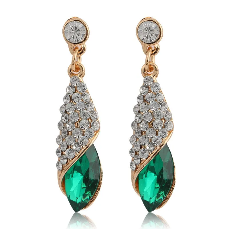 4 Colors Girls Vintage Fashion Acrylic tassel Earrings