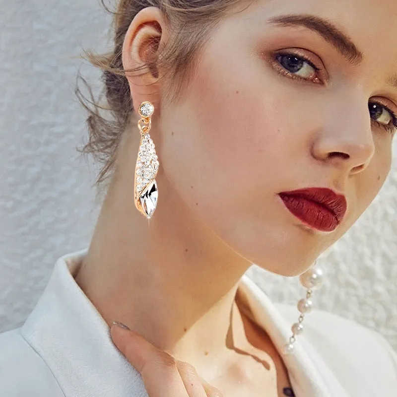 4 Colors Girls Vintage Fashion Acrylic tassel Earrings